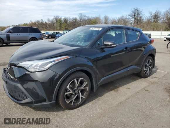 2021 Toyota C-HR LE with VIN NMTKHMBX5MR123586, listed as a Copart auction lot 54247515 with 47,646 mi miles and Salvage Title. Bid and sale history available at DreamBid. Image 1.