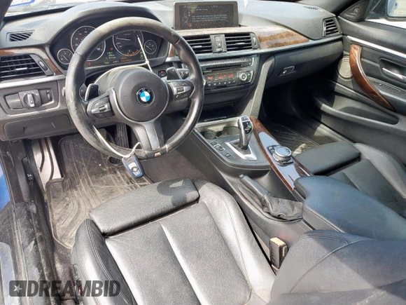 2014 BMW 4 Series 428i with VIN WBA3N3C55EK230214, listed as a Copart auction lot 56896865 with 77,024 mi miles and Salvage title. Bid and sale history available at DreamBid. Image 8.