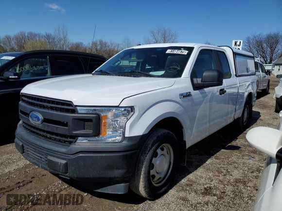 2018 Ford F-150 XL with VIN 1FTEX1CB9JKE38509, listed as a Copart auction lot 51484675 with 132,367 mi miles and Clean Title. Bid and sale history available at carsss.com. Image 1.