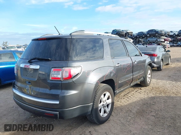 2013 GMC Acadia SLE with VIN 1GKKRPKD2DJ167195, listed as a IAAI auction lot 41395866 with 154,214 mi miles and . Bid and sale history available at DreamBid. Image 4.