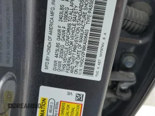 2019 Honda Accord Touring z VIN 1HGCV2F98KA006403, wystawiony jako Copart lot #51897185 z przebiegiem 105 136 mil mil oraz Szkoda całkowita • Salvage title. Historia ofert i sprzedaży dostępna na DreamBid. Obrazek 12.
