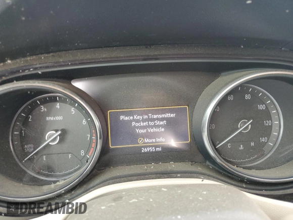 2021 Buick Encore GX Essence with VIN KL4MMFSL0MB170315, listed as a Copart auction lot 53347865 with 26,955 mi miles and Clean title. Bid and sale history available at DreamBid. Image 9.