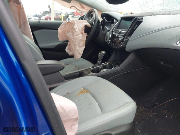 2019 Chevrolet Cruze Premier with VIN 1G1BF5SM0K7104799, listed as a IAAI auction lot 41955692 with 1 mi miles. Bid and sale history available at carsss.com. Image 5.