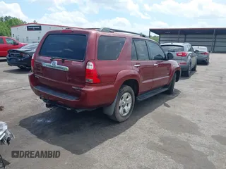 2006 Toyota 4Runner SR5 with VIN JTEZU14R668048182, listed as a IAAI auction lot 41971538 with 230,618 mi miles and . Bid and sale history available at DreamBid. Image 4.