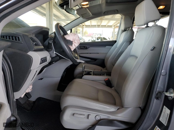 2019 Honda Odyssey EX-L with VIN 5FNRL6H72KB080618, listed as a Copart auction lot 50993495 with 49,067 mi miles and Salvage Title. Bid and sale history available at carsss.com. Image 7.