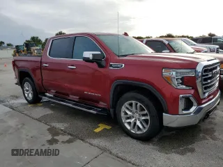 2020 GMC Sierra 1500 with VIN 3GTU8DED9LG154834, listed as a Copart auction lot 74182554 with Not Provided miles and Salvage Title. Bid and sale history available at DreamBid. Image 4.