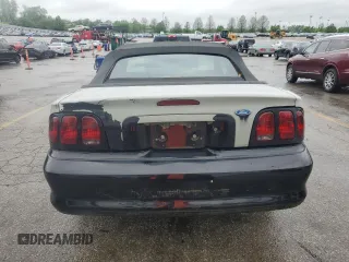 1998 Ford Mustang with VIN 1FAFP4443WF273293, listed as a Copart auction lot 54990285 with 105,490 mi miles and Clean Title. Bid and sale history available at carsss.com. Image 6.