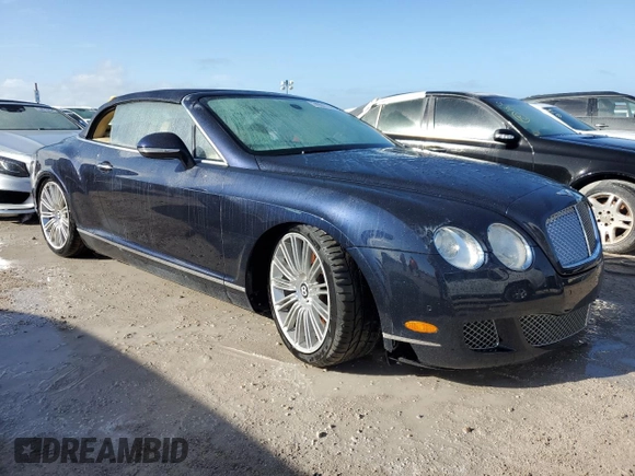 2010 Bentley Continental GT with VIN SCBDP3ZA5AC062877, listed as a Copart auction lot 74904174 with 22,754 mi miles and Non Repairable. Bid and sale history available at DreamBid. Image 4.