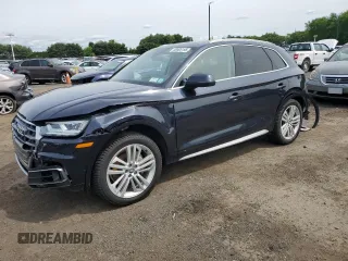 2019 Audi Q5 Prestige z VIN WA1CNAFY9K2128403, wystawiony jako Copart lot #58505195 z przebiegiem 97 257 mil mil oraz Szkoda całkowita • Salvage title. Historia ofert i sprzedaży dostępna na DreamBid. Obrazek 1.