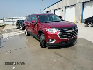 2018 Chevrolet Traverse LT Cloth with VIN 1GNERGKW4JJ270521, listed as a Copart auction lot 60305135 with 64,879 mi miles and Salvage title. Bid and sale history available at DreamBid. Image 14.
