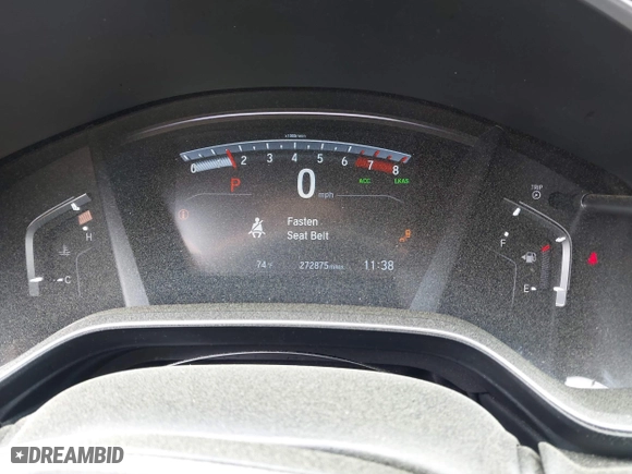 2019 Honda CR-V EX-L with VIN 7FARW2H80KE040065, listed as a IAAI auction lot 41910572 with 272,875 mi miles. Bid and sale history available at carsss.com. Image 7.