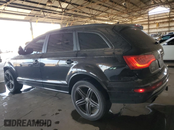 2015 Audi Q7 3.0T S line Prestige with VIN WA1DGAFE4FD028434, listed as a Copart auction lot 45690945 with 132,338 mi miles and Salvage Title. Bid and sale history available at carsss.com. Image 2.