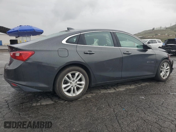 2017 Chevrolet Malibu LT with VIN 1G1ZE5ST1HF186937, listed as a Copart auction lot 48933155 with 78,293 mi miles and Salvage Title. Bid and sale history available at DreamBid. Image 3.