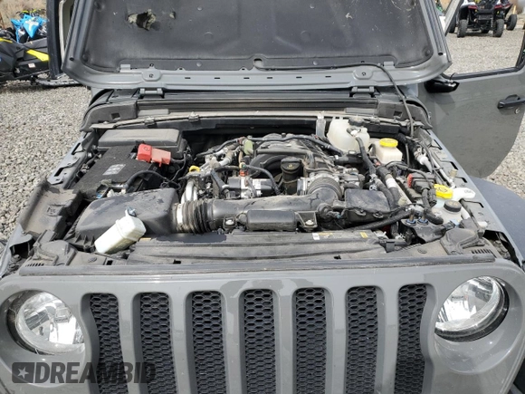 2023 Jeep Wrangler Sport с VIN 1C4HJXDG2PW533622, выставлен на аукционе Copart как лот 47884485 с пробегом 29 658 миль миль и На запчасти • Non repairable. История ставок и продаж доступна на DreamBid. Изображение 11.