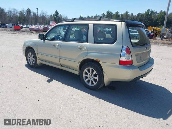 2007 Subaru Forester X w/Premium Pkg with VIN JF1SG65627H719188, listed as a IAAI auction lot 42074029 with 191,763 mi miles. Bid and sale history available at carsss.com. Image 3.