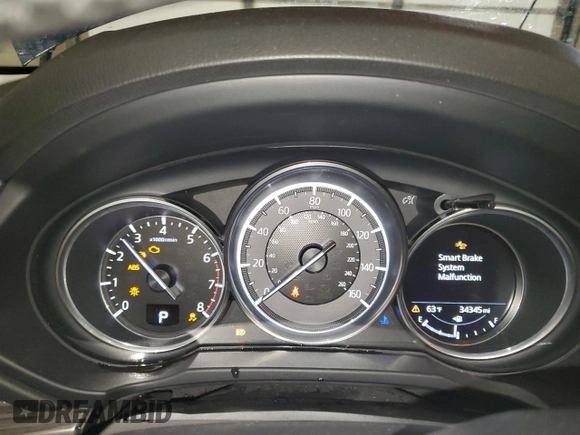 2018 Mazda CX-5 Grand Touring with VIN JM3KFBDM9J0376155, listed as a Copart auction lot 47944575 with 34,345 mi miles and Salvage Title. Bid and sale history available at carsss.com. Image 9.