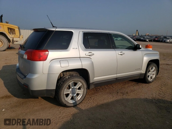 2012 GMC Terrain SLE-1 with VIN 2GKFLREK4C6331406, listed as a Copart auction lot 64267404 with 121,371 mi miles and Clean Title. Bid and sale history available at DreamBid. Image 3.