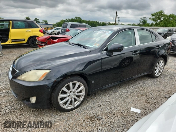 2008 Lexus IS 250 with VIN JTHCK262882023813, listed as a Copart auction lot 64862525 with 212,075 mi miles and Clean title. Bid and sale history available at DreamBid. Image 1.