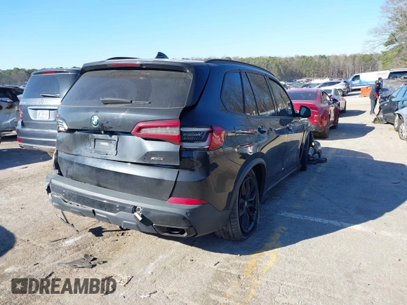 2019 BMW X5 xDrive40i with VIN 5UXCR6C55KLL01781, listed as a IAAI auction lot 38676093 with 1 mi miles. Bid and sale history available at carsss.com. Image 4.