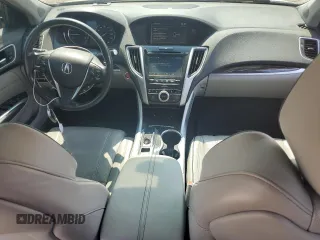 2018 Acura TLX w/Advance Pkg with VIN 19UUB3F75JA006665, listed as a Copart auction lot 63675894 with 150,417 mi miles and Salvage Title. Bid and sale history available at carsss.com. Image 8.