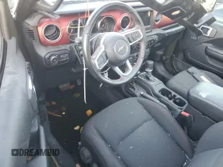 2021 Jeep Wrangler Unlimited Rubicon с VIN 1C4HJXFN6MW652765, выставлен на аукционе Copart как лот 81967164 с пробегом 52 380 миль миль и Списание • Salvage title. История ставок и продаж доступна на DreamBid. Изображение 8.