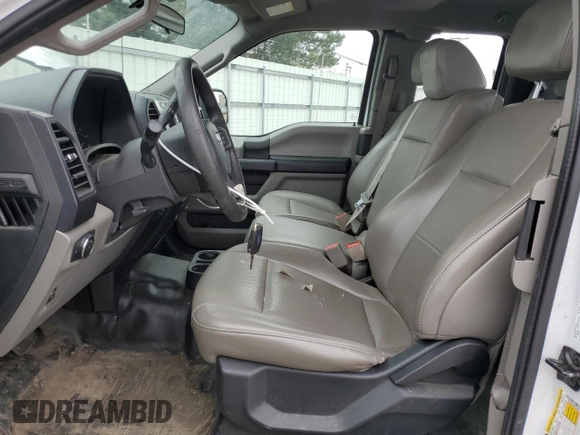2019 Ford F-150 XL with VIN 1FTEX1EP6KFB12895, listed as a Copart auction lot 50628045 with 155,560 mi miles and Clean Title. Bid and sale history available at DreamBid. Image 7.