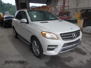 2013 Mercedes-Benz M 550 with VIN 4JGDA7DB3DA165765, listed as a IAAI auction lot 42323988 with 96,344 mi miles and . Bid and sale history available at DreamBid. Image 1.