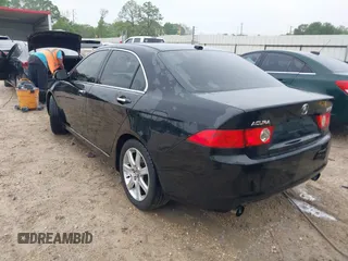 2005 Acura TSX with VIN JH4CL96865C027083, listed as a IAAI auction lot 41933760 with 1 mi miles. Bid and sale history available at carsss.com. Image 3.