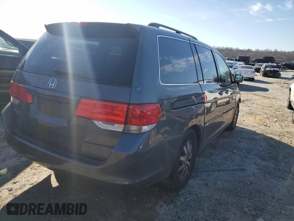 2008 Honda Odyssey EX-L with VIN 5FNRL38678B410526, listed as a Copart auction lot 86491384 with 185,279 mi miles and Salvage Title. Bid and sale history available at carsss.com. Image 3.