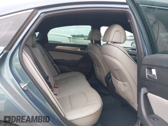2015 Hyundai Sonata Sport with VIN 5NPE34AB5FH163825, listed as a IAAI auction lot 42013743 with Not Provided miles and . Bid and sale history available at carsss.com. Image 8.