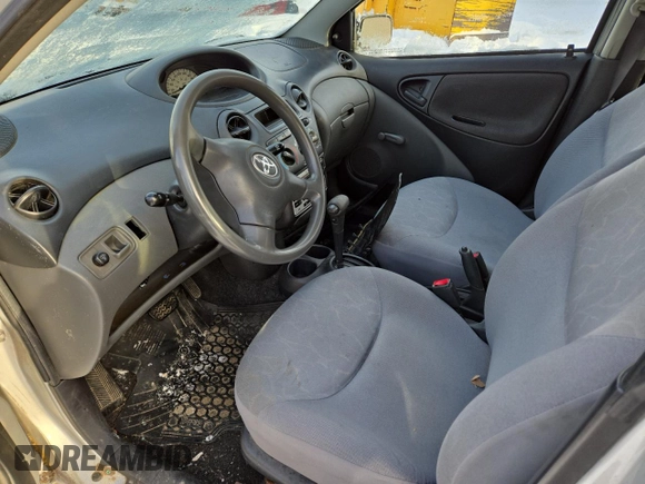 2005 Toyota ECHO with VIN JTDBT123850349590, listed as a Copart auction lot 85655324 with Not Provided miles and Salvage Title. Bid and sale history available at carsss.com. Image 7.