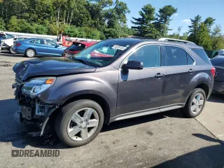 2016 Chevrolet Equinox LT z VIN 2GNFLFEK6G6342186, wystawiony jako Copart lot #69236184 z przebiegiem 57 488 mil mil oraz Szkoda całkowita • Salvage title. Historia ofert i sprzedaży dostępna na DreamBid. Obrazek 1.