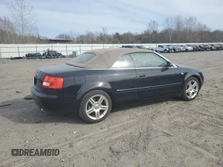 2004 Audi A4 1.8T z VIN WAUAC48H14K006412, wystawiony jako Copart lot #52686295 z przebiegiem 99 596 mil mil oraz Czysty tytuł • Clean title. Historia ofert i sprzedaży dostępna na DreamBid. Obrazek 3.