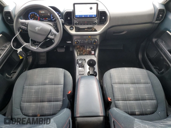 2023 Ford Bronco Sport Heritage with VIN 3FMCR9G68PRD23204, listed as a Copart auction lot 56588845 with 25,990 mi miles and Salvage title. Bid and sale history available at DreamBid. Image 8.