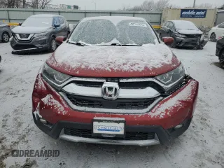 2019 Honda CR-V EX-L with VIN 2HKRW2H84KH604619, listed as a Copart auction lot 85748844 with 0 mi miles and Salvage Title. Bid and sale history available at carsss.com. Image 5.