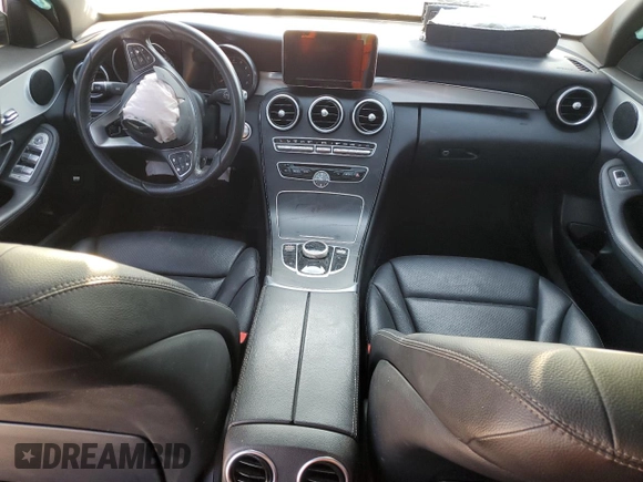 2018 Mercedes-Benz C 300 with VIN 55SWF4JB0JU275367, listed as a Copart auction lot 50391455 with 66,099 mi miles and Salvage title. Bid and sale history available at DreamBid. Image 8.