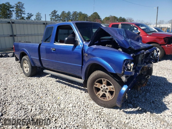2005 Ford Ranger XL with VIN 1FTYR15E25PA38671, listed as a Copart auction lot 48487875 with Not Provided miles and Non Repairable. Bid and sale history available at DreamBid. Image 4.