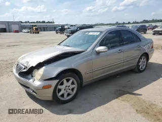 2003 Mercedes-Benz C 240 with VIN WDBRF61J43E012240, listed as a Copart auction lot 57494745 with Not provided miles and Salvage title. Bid and sale history available at DreamBid. Image 1.