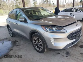 2021 Ford Escape SEL with VIN 1FMCU9H63MUA60928, listed as a IAAI auction lot 41954707 with 52,025 mi miles and . Bid and sale history available at DreamBid. Image 1.