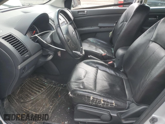 2010 Nissan Sentra SR with VIN 3N1AB6APXAL623193, listed as a Copart auction lot 52411315 with 67,548 mi miles and Salvage Title. Bid and sale history available at DreamBid. Image 7.