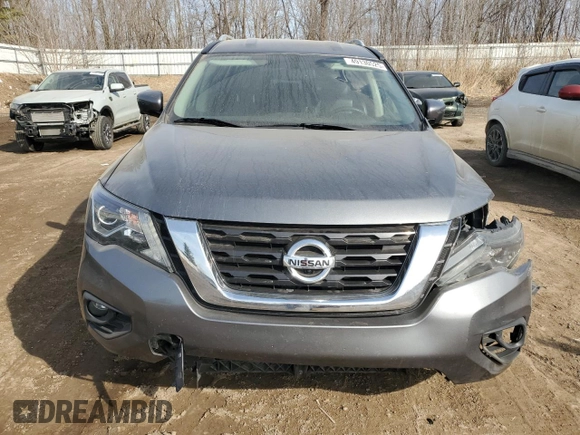 2019 Nissan Pathfinder SV z VIN 5N1DR2MM0KC634471, wystawiony jako Copart lot #49130525 z przebiegiem 101 938 mil mil oraz Czysty tytuł • Clean title. Historia ofert i sprzedaży dostępna na DreamBid. Obrazek 5.