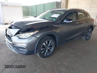 2018 Infiniti QX30 Luxury with VIN SJKCH5CR8JA002357, listed as a IAAI auction lot 42117409 with 103,034 mi miles and . Bid and sale history available at DreamBid. Image 17.