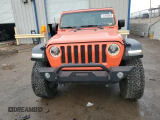 2023 Jeep Wrangler Sport S with VIN 1C4HJXDG6PW675682, listed as a Copart auction lot 41446855 with 22,816 mi miles and Salvage Title. Bid and sale history available at DreamBid. Image 5.