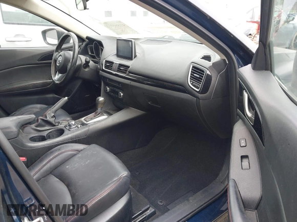 2014 Mazda 3 i Grand Touring with VIN JM1BM1M77E1133477, listed as a IAAI auction lot 41861051 with 124,377 mi miles and . Bid and sale history available at DreamBid. Image 5.
