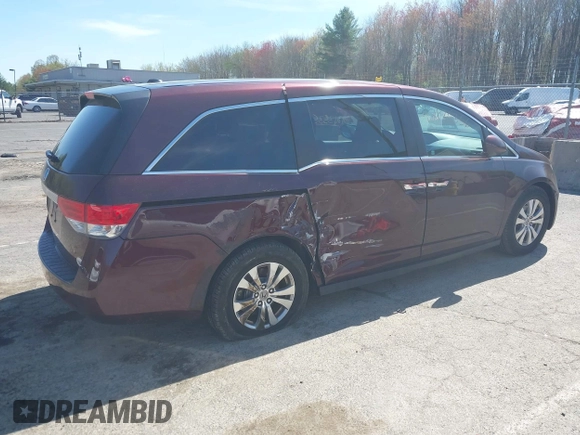 2014 Honda Odyssey EX-L with VIN 5FNRL5H68EB092245, listed as a IAAI auction lot 42135356 with 92,202 mi miles and . Bid and sale history available at carsss.com. Image 13.