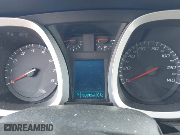 2013 Chevrolet Equinox LT z VIN 2GNALDEK8D6151329, wystawiony jako IAAI lot #41963795 z przebiegiem 106 892 mil mil oraz . Historia ofert i sprzedaży dostępna na DreamBid. Obrazek 7.