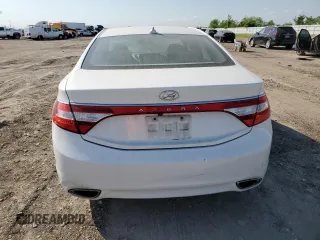 2013 Hyundai Azera with VIN KMHFG4JG8DA226176, listed as a Copart auction lot 53121455 with 123,142 mi miles and Salvage Title. Bid and sale history available at carsss.com. Image 6.