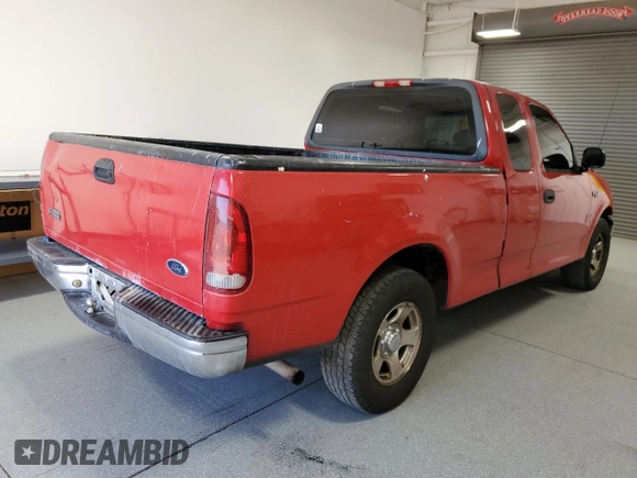 2002 Ford F-150 XL with VIN 1FTRX17212KE07302, listed as a Copart auction lot 49720995 with 205,171 mi miles and Clean Title. Bid and sale history available at carsss.com. Image 4.