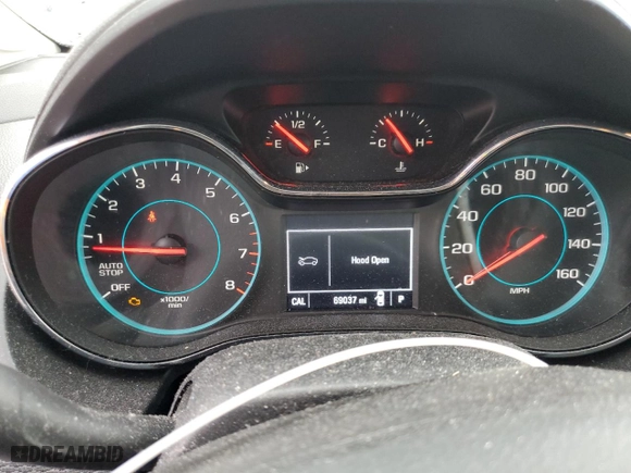 2018 Chevrolet Cruze LT with VIN 1G1BE5SM9J7125877, listed as a Copart auction lot 51832295 with 69,037 mi miles and Salvage Title. Bid and sale history available at carsss.com. Image 9.
