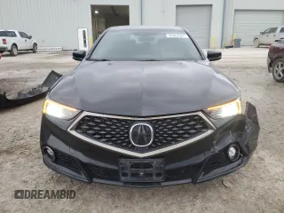 2019 Acura TLX w/A-Spec Pkg with VIN 19UUB3F6XKA005021, listed as a Copart auction lot 46462965 with 84,381 mi miles and Salvage title. Bid and sale history available at DreamBid. Image 5.